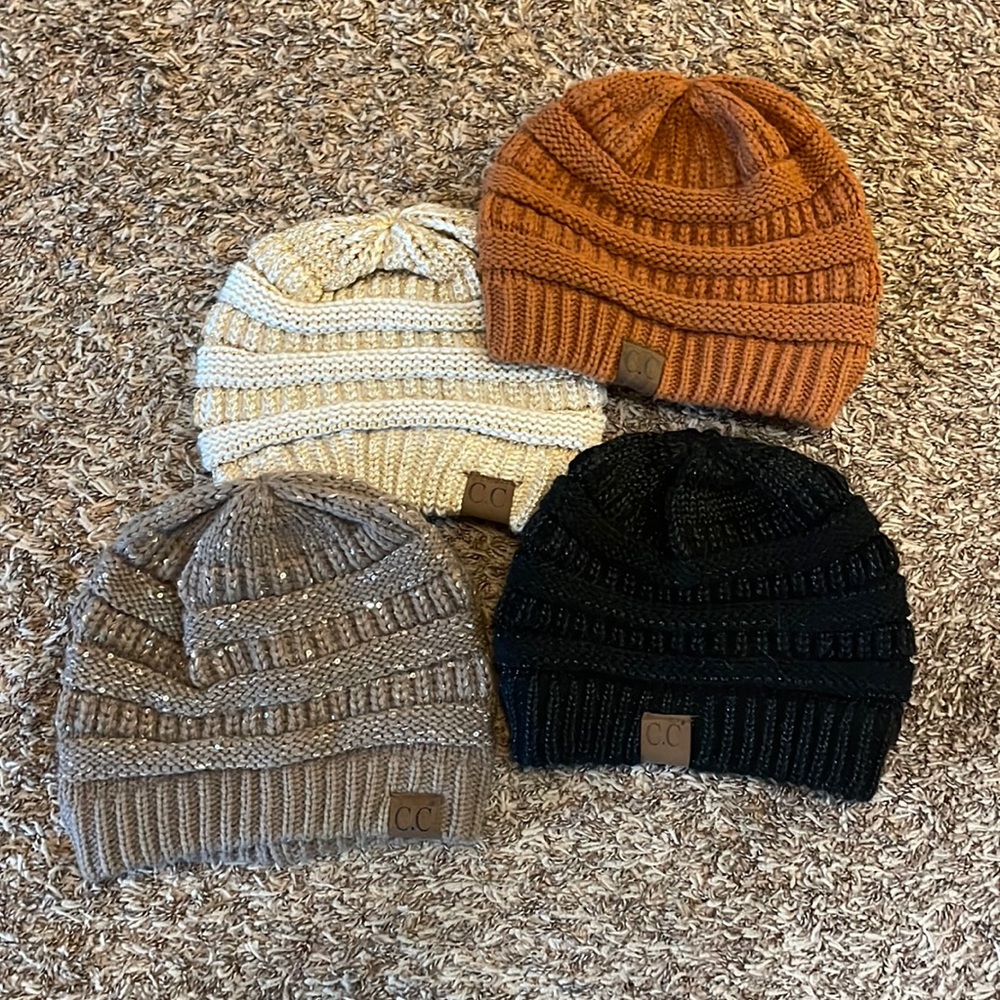 NWOT C.C beanies